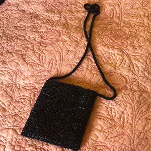 Beaded evening crossbody/shoulder bag